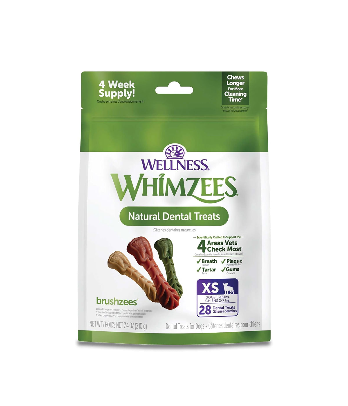 Benebone Ring Durable Dog Chew Toy, Bacon Flavor