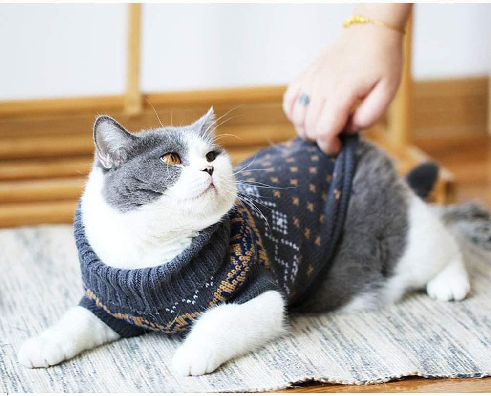 Cat Clothes Sweater for Kitten Small Dogs, Cats